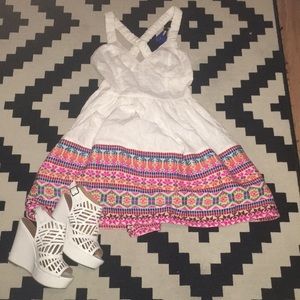 ASOS eyelet embroidered dress